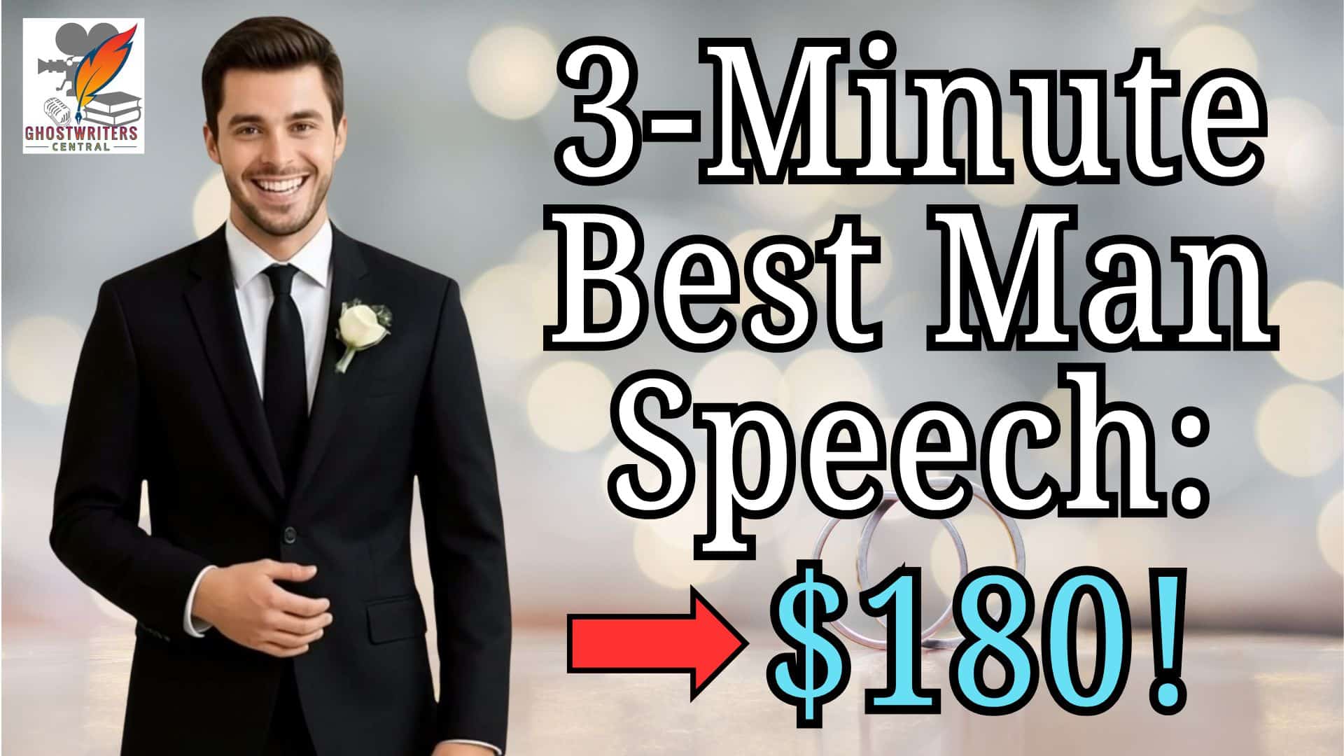 3 Minute Best Man Speech $180 Intro