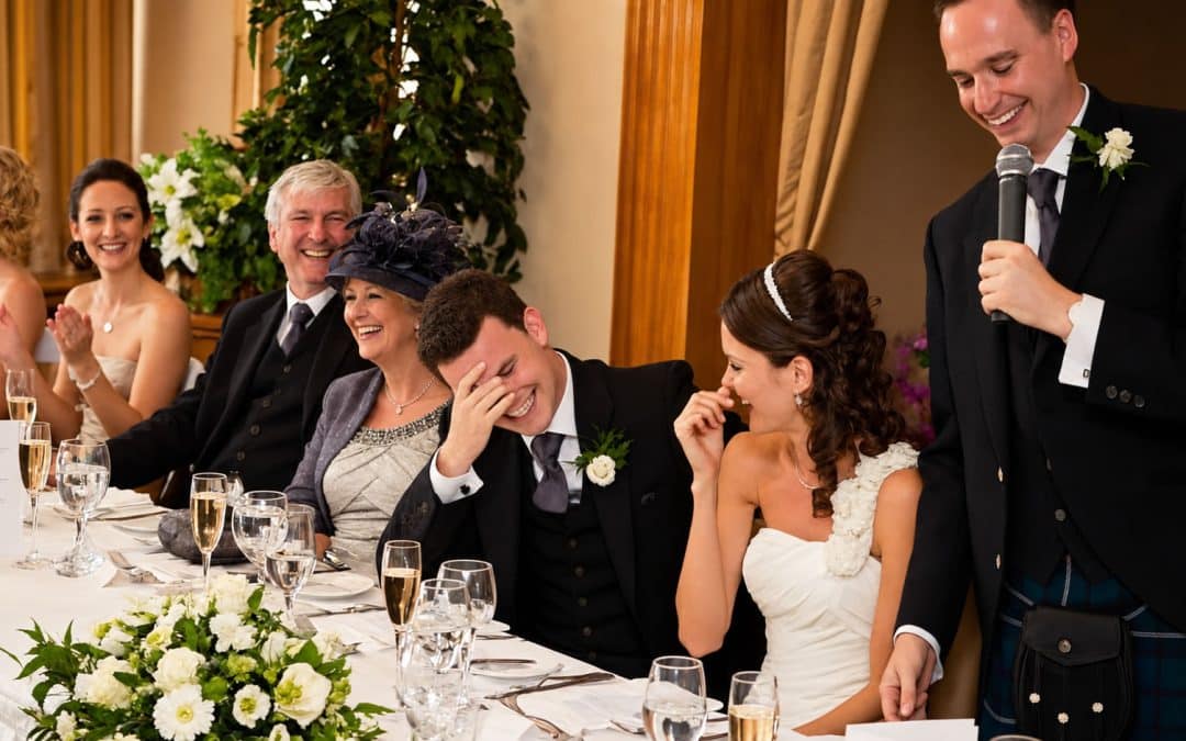 Custom wedding speech writing services.