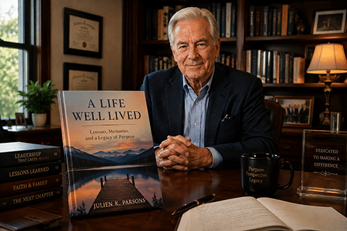 A professional ghostwriter got his memoir completed.