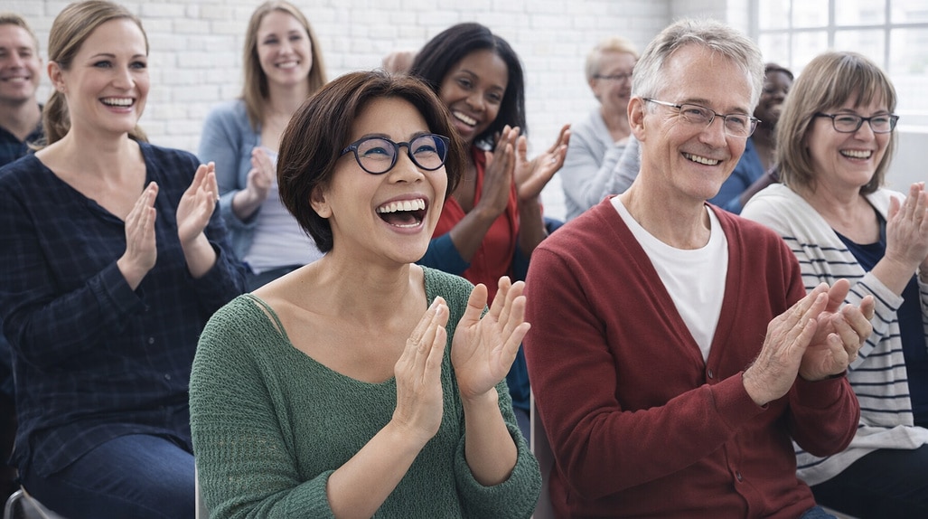 Comedy writer has audience laughing 520w