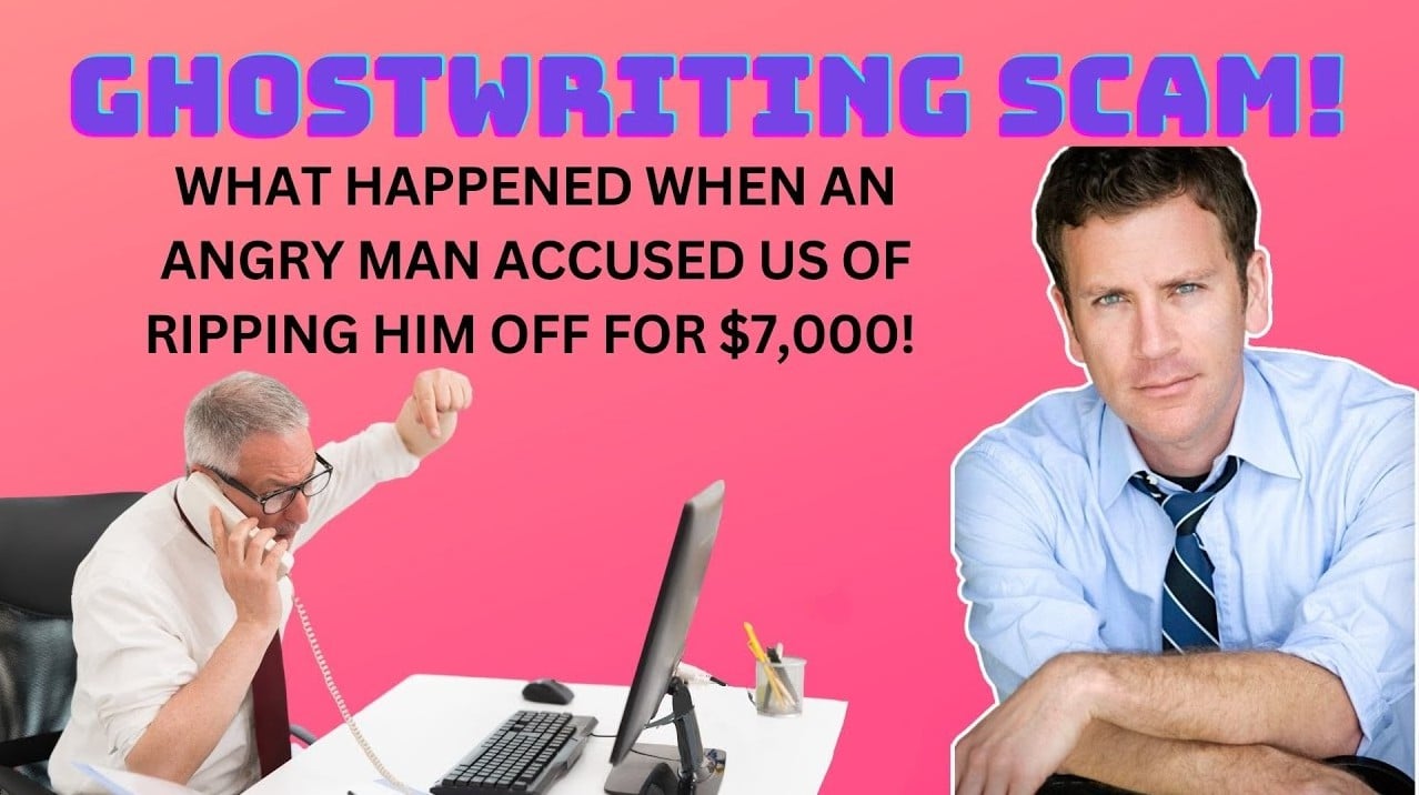 Ghostwriting scam we found the bad guys