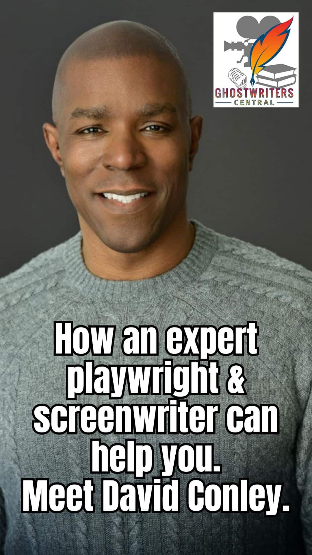 How an expert playwright & screenwriter can help you. meet david conley.