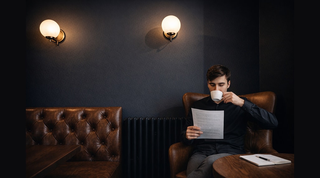 Man reading story Pexels