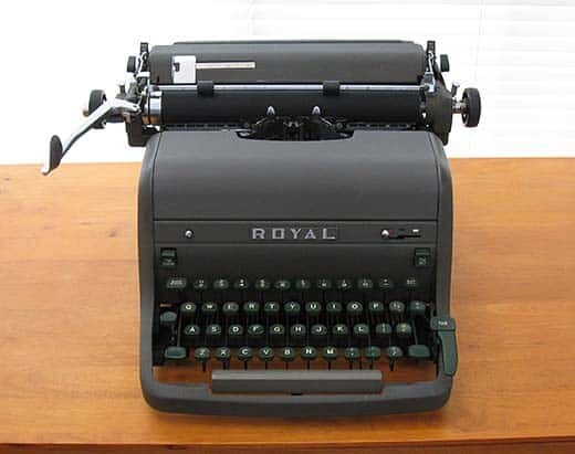 I won a Royal HH typewriter like this in middle school.
