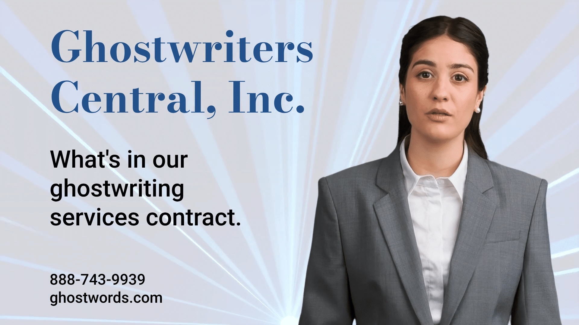 Whats in our ghostwriting services contract intro