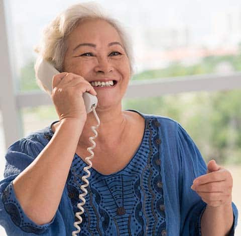 Woman client delighted that Ghostwriters Central answered the phone.