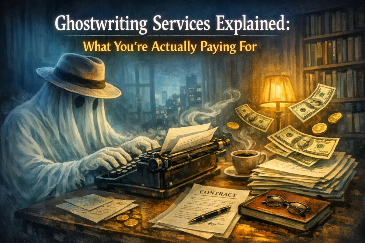 Ghostwriting Services Explained: What You’re Actually Paying For