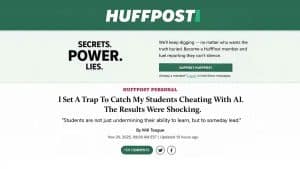 How a professor caught students cheating by writing with A.I.