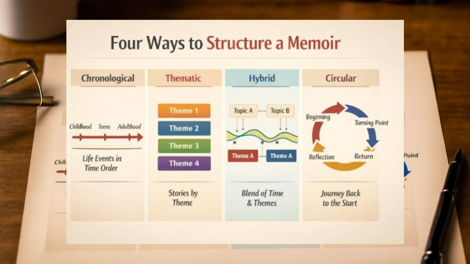 Memoir structure types diagram 500w