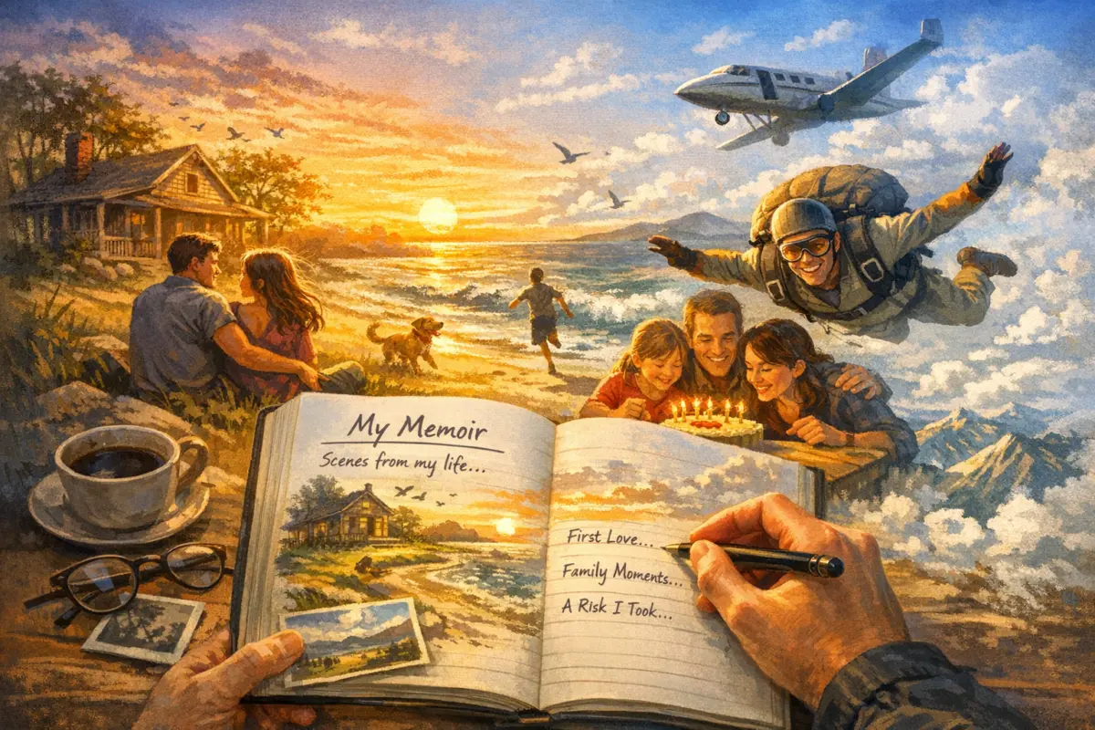 What You Put In A Memoir: Scenes From Your Life