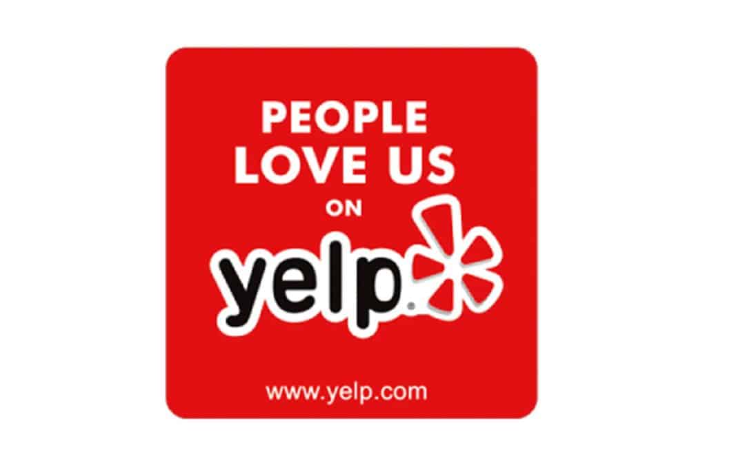 People apparently do love us on Yelp!